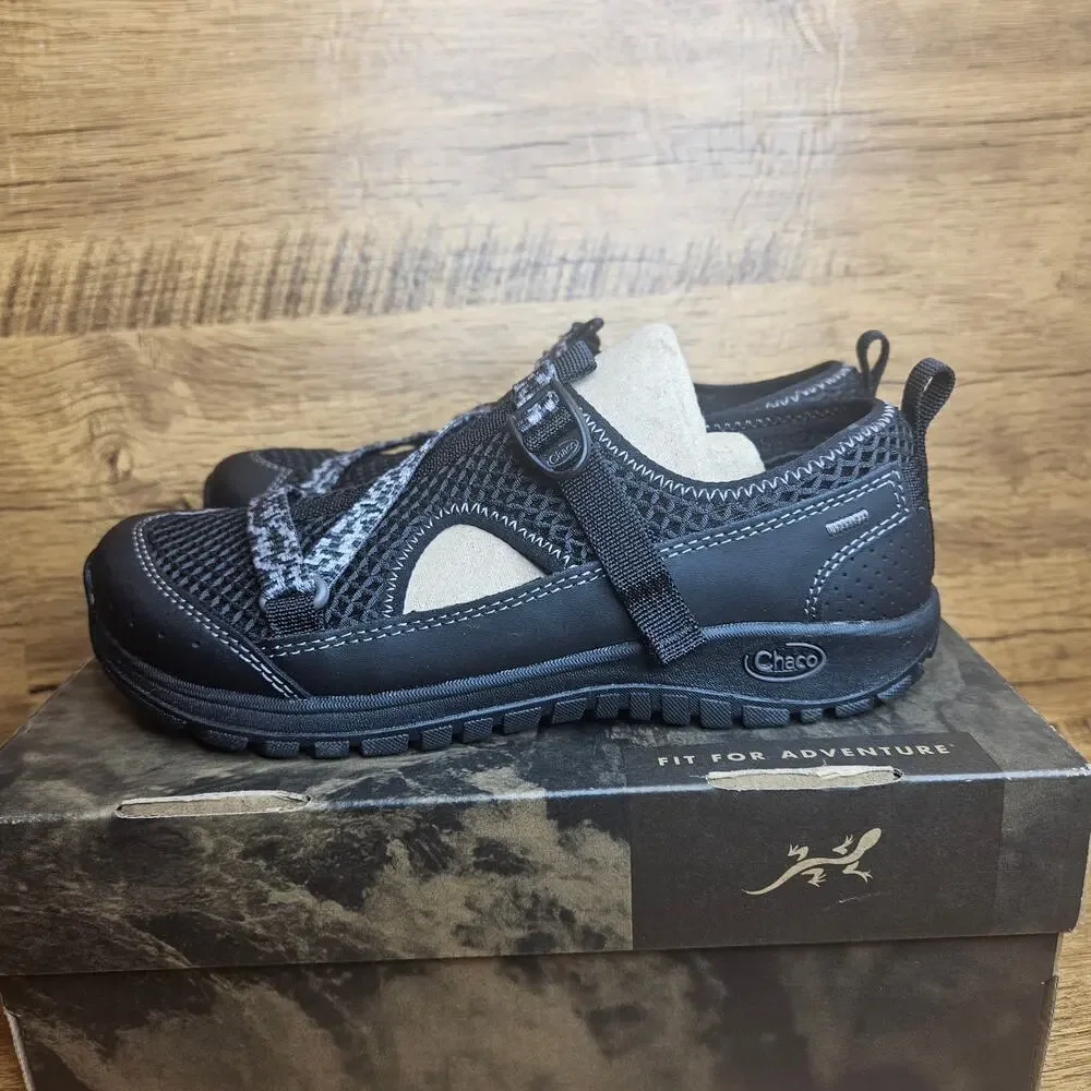 Chaco  Unisex Odyessy Sports Sandal sz 5 M BLack $54 outdoor hiking shoe